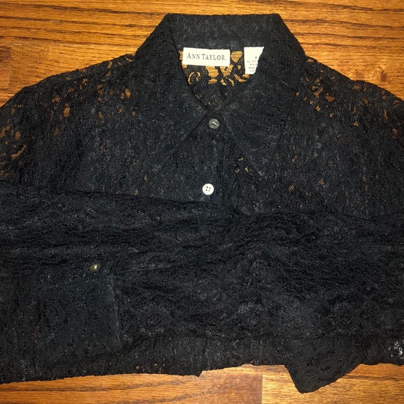 Ann Taylor Lace Blouse - Picture 1 of 1